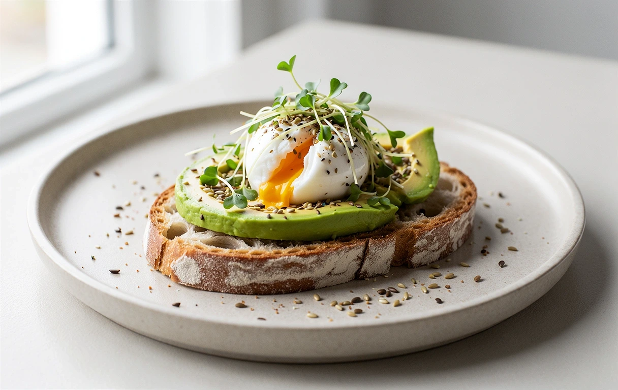 Detail nutričně vyváženého pokrmu